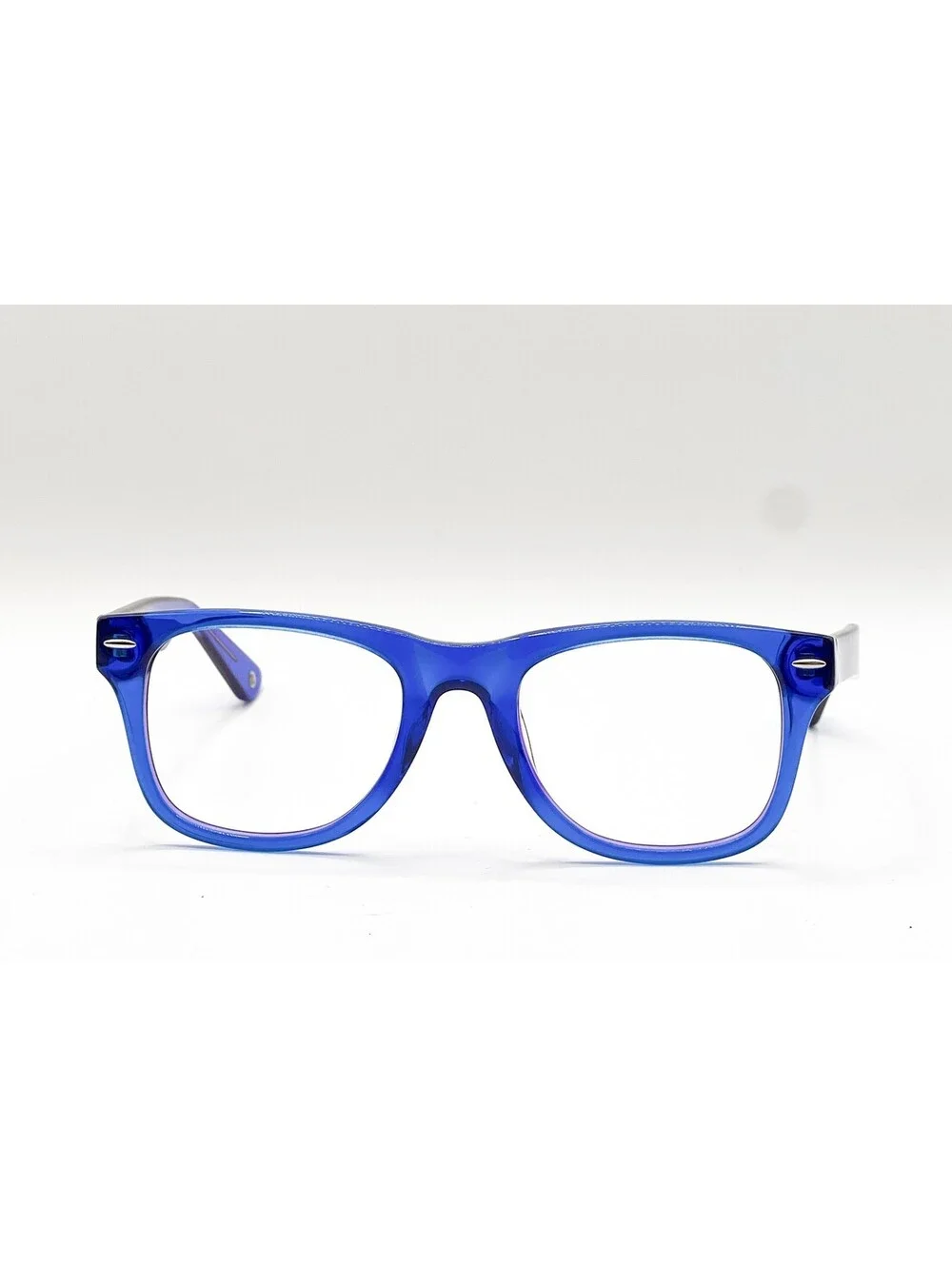 Muse 32-000400 Blue Rectangle Authentic Eyeglass Frames 51-20